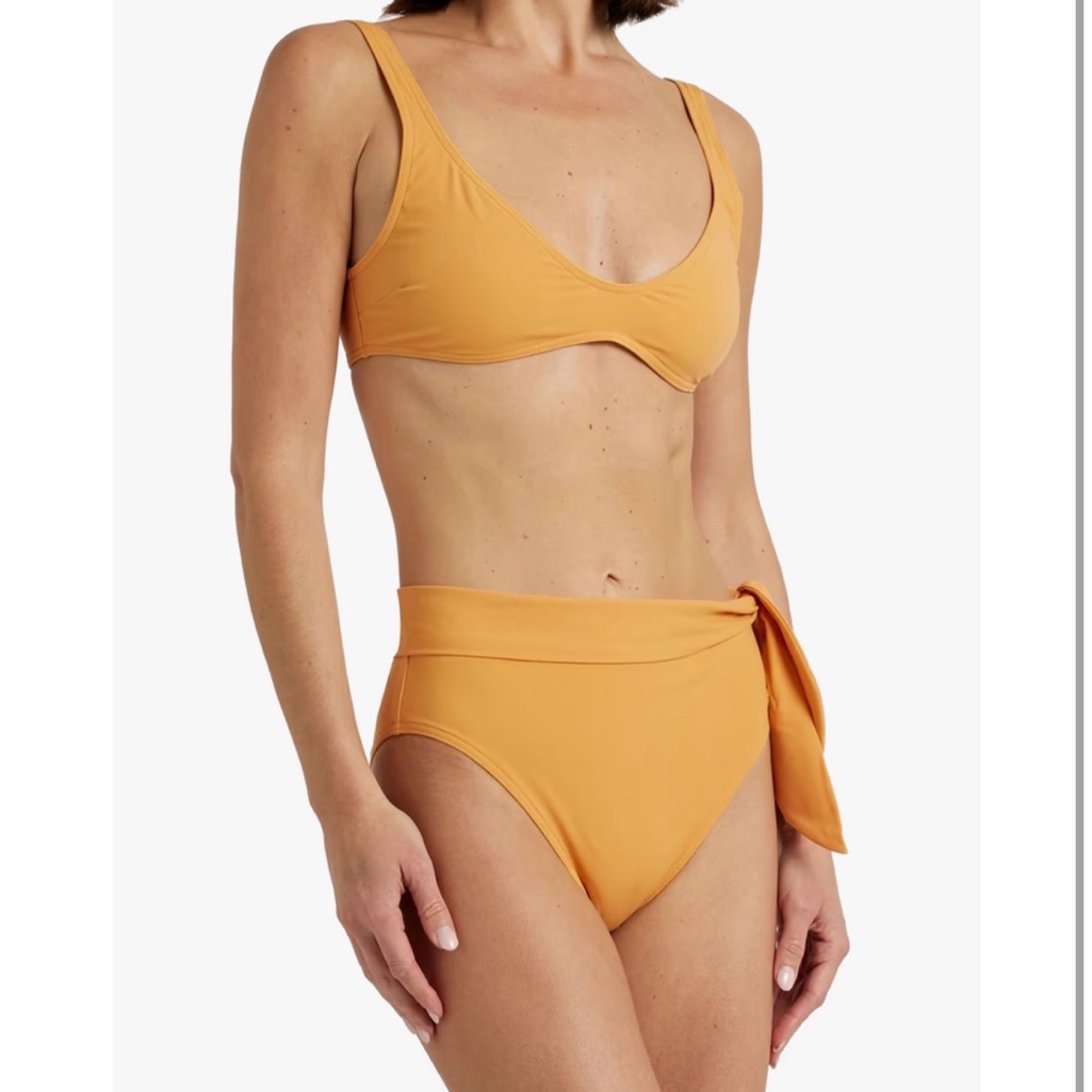 Zimmermann Yellow Bikini Set Nwt